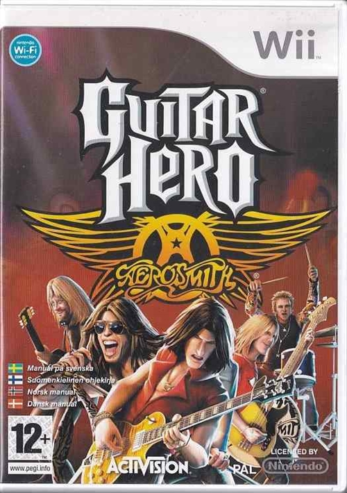Guitar Hero Aerosmith - Wii - (B Grade) (Genbrug)